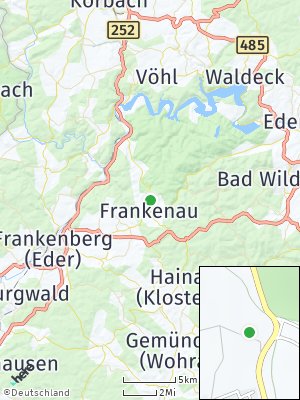 Here Map of Frankenau