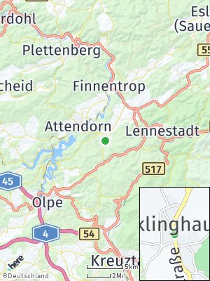 Here Map of Merklinghausen