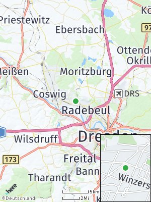 Here Map of Radebeul