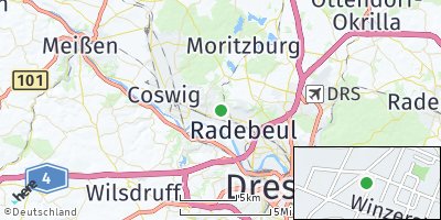 Google Map of Radebeul