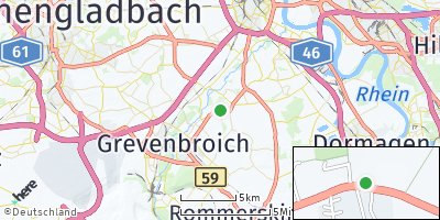 Google Map of Hülchrath