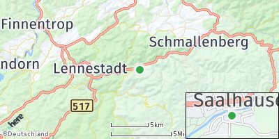 Google Map of Saalhausen