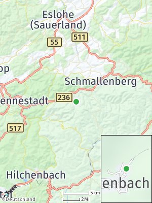 Here Map of Milchenbach