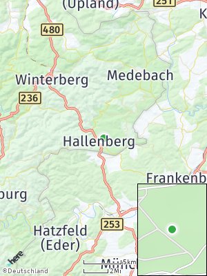 Here Map of Hallenberg