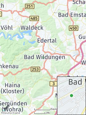 Here Map of Bad Wildungen