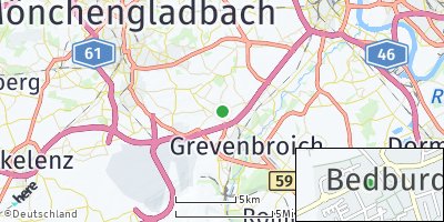 Google Map of Bedburdyck