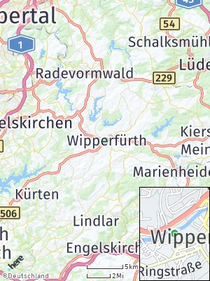Here Map of Wipperfürth