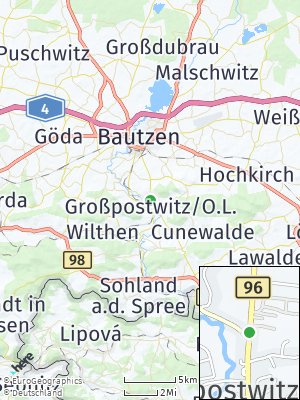 Here Map of Großpostwitz