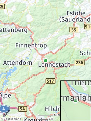 Here Map of Germaniahütte