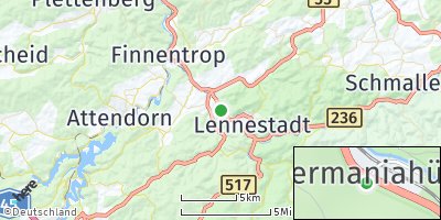 Google Map of Germaniahütte