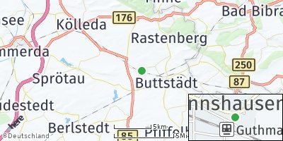 Google Map of Guthmannshausen