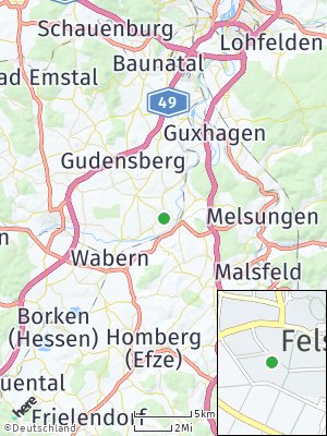 Here Map of Felsberg