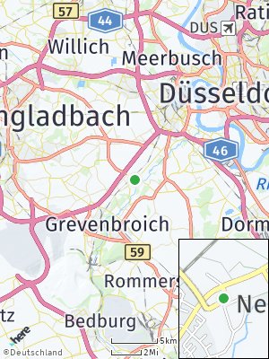 Here Map of Neubrück