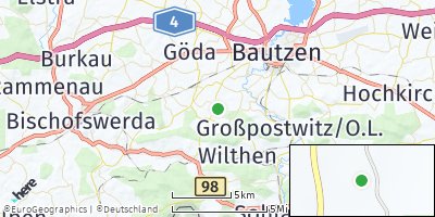 Google Map of Doberschau-Gaußig