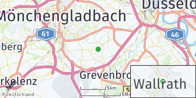 Google Map of Wallrath bei Neuss