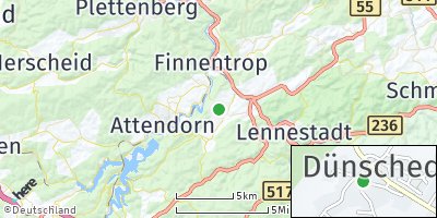 Google Map of Dünschede