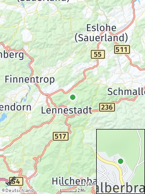 Here Map of Halberbracht
