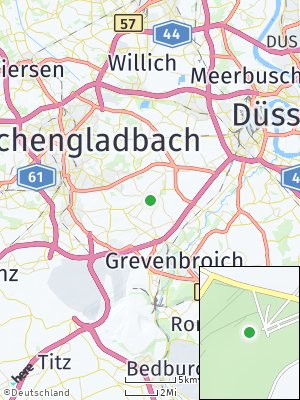 Here Map of Schloß Dyck