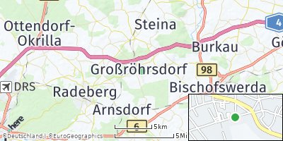 Google Map of Großröhrsdorf