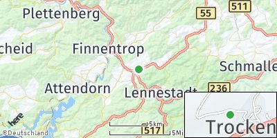 Google Map of Trockenbrück