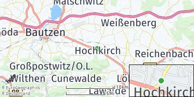 Google Map of Hochkirch