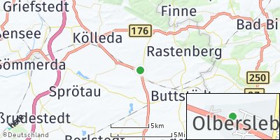 Google Map of Olbersleben