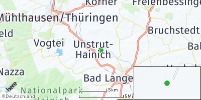 Google Map of Großengottern