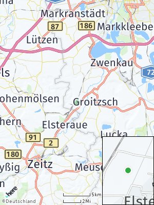 Here Map of Elstertrebnitz