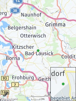 Here Map of Bad Lausick