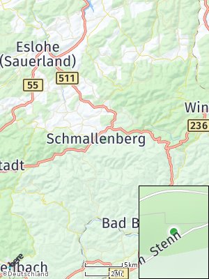 Here Map of Schmallenberg