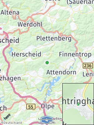 Here Map of Lichtringhausen