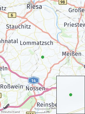 Here Map of Leuben-Schleinitz