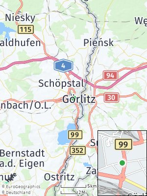 Here Map of Görlitz