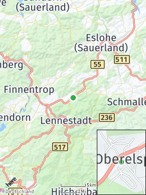 Here Map of Oberelspe