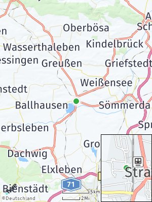 Here Map of Straußfurt