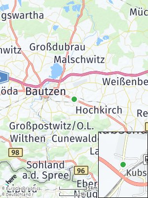 Here Map of Kubschütz