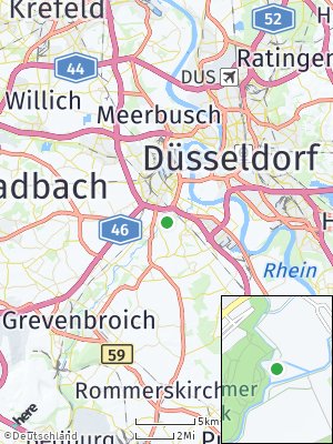 Here Map of Reuschenberg