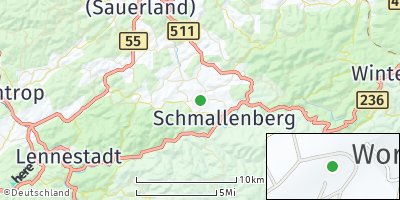 Google Map of Wormbach