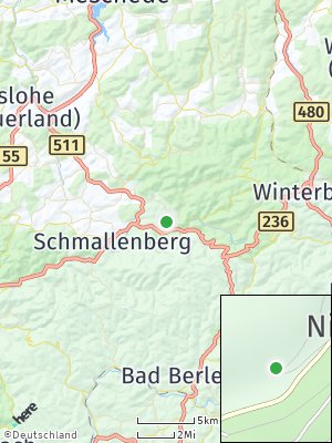 Here Map of Niedersorpe