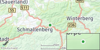 Google Map of Oberkirchen