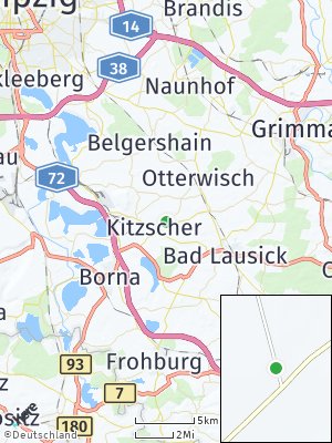 Here Map of Kitzscher