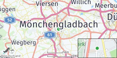 Google Map of Mönchengladbach