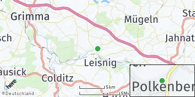 Google Map of Thümmlitzwalde