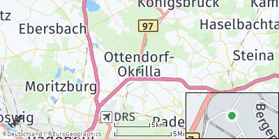 Google Map of Ottendorf-Okrilla