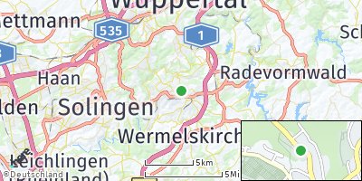 Google Map of Remscheid