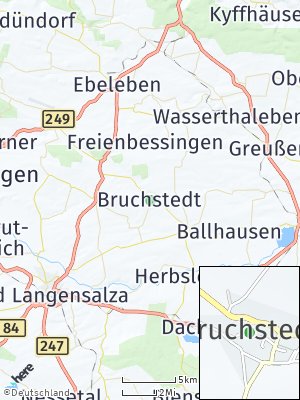 Here Map of Bruchstedt