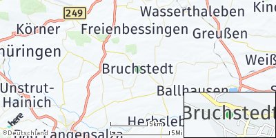 Google Map of Bruchstedt