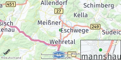 Google Map of Eltmannshausen