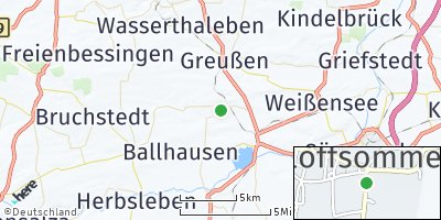 Google Map of Gangloffsömmern