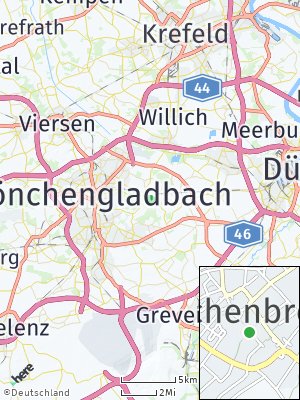 Here Map of Korschenbroich